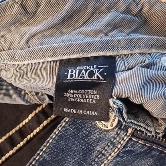 Buckle Black Men's straight relaxed stretch jeans, 36L - Picture 2 of 9